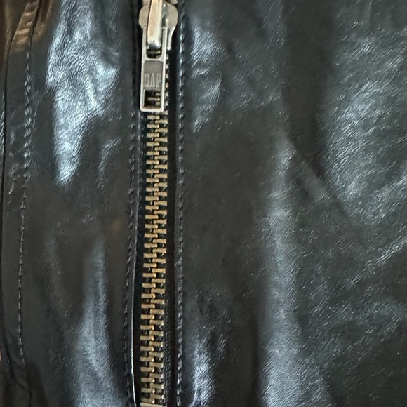 Gap Women's Leather Moto Jacket - Picture 4 of 4